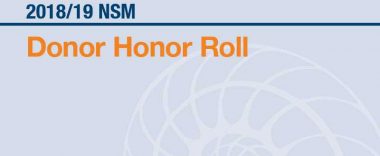 2018-19 NSM Donor Honor Roll