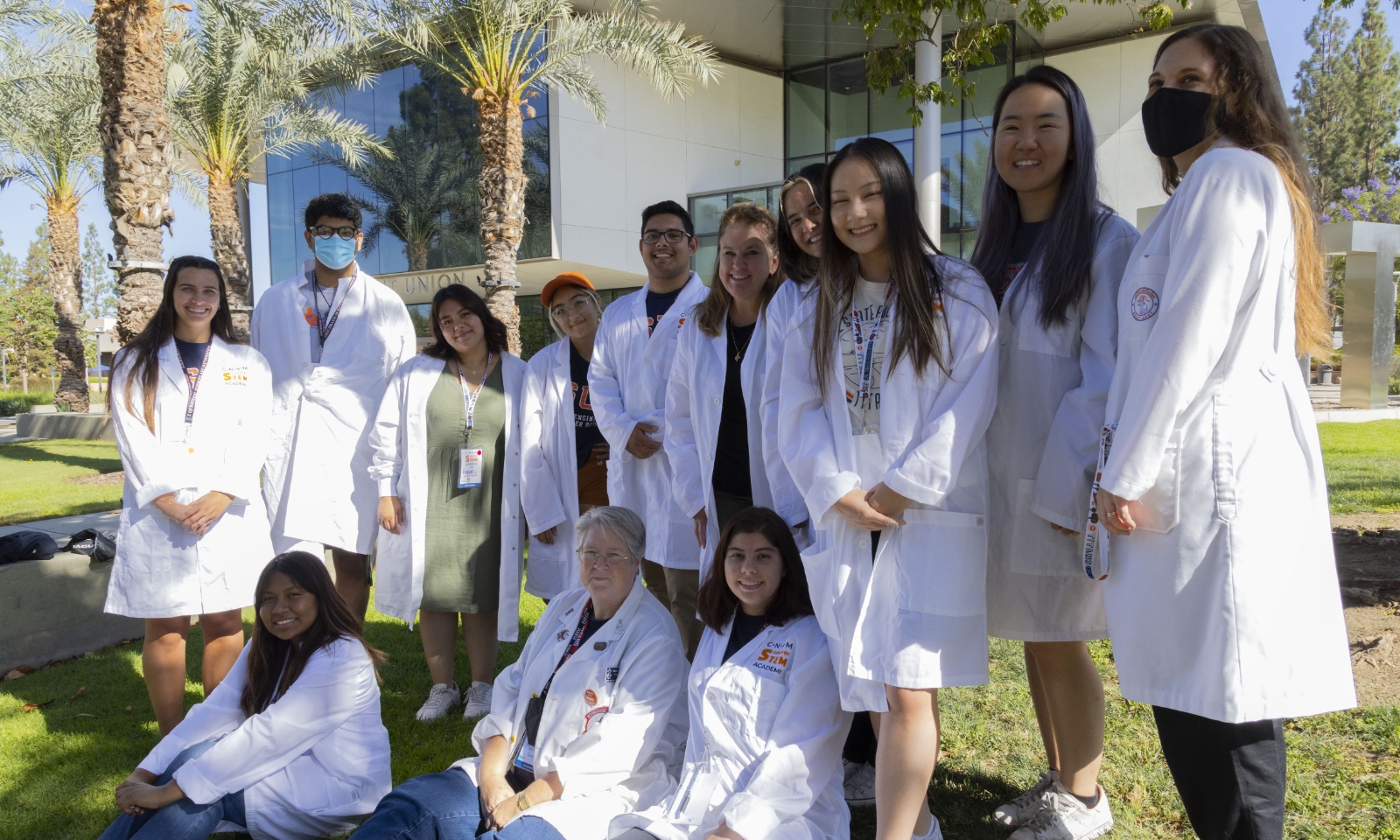 Summer STEM students