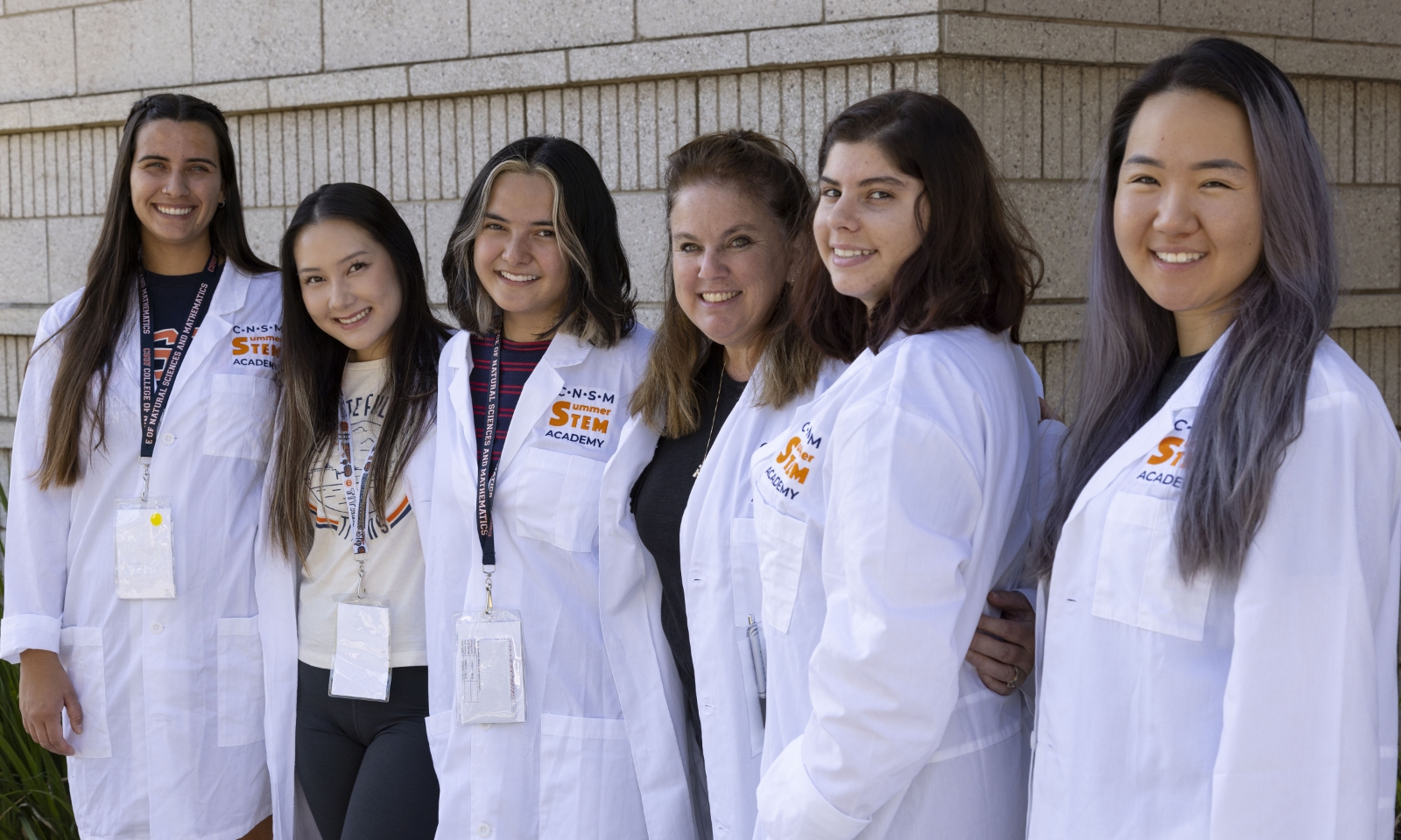 Summer STEM students