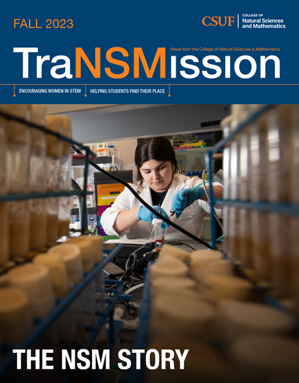 Cover of TraNSMission Fall 2023 newsletter